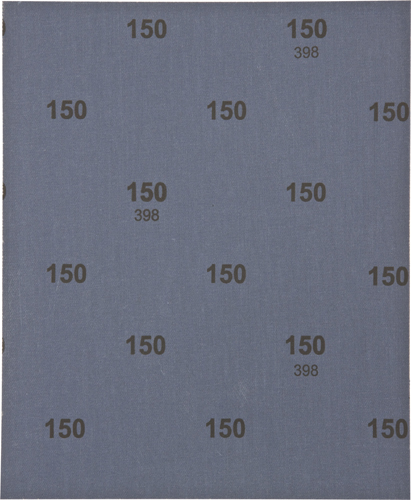 Emery Sheets Blue 230 x 280mm 60 grit