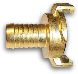 Brass Quick Connector Hose Tail 3/4"