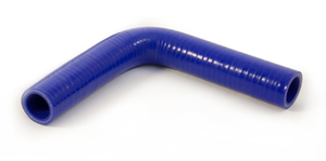 57mm (2 1/4") Silicone 90� Elbow Blue