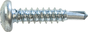 S/Drill Screws Pan PH 10 x 1/2" (4.8 x 13mm)