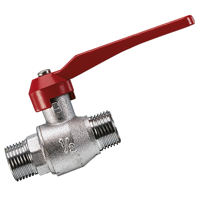 BSPT MALE BALL VALVE BRASS LEVER