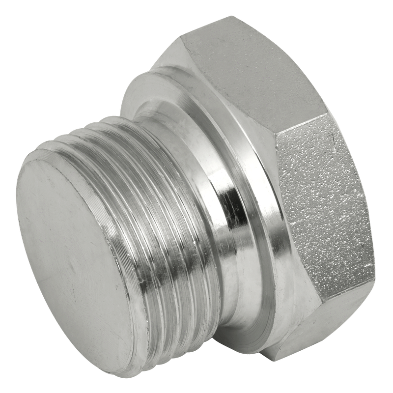 BSPP MALE SOLID PLUG STEEL