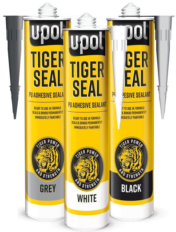 U-POL 'Tiger Seal' PU Adhesive Sealant 310ml - Grey