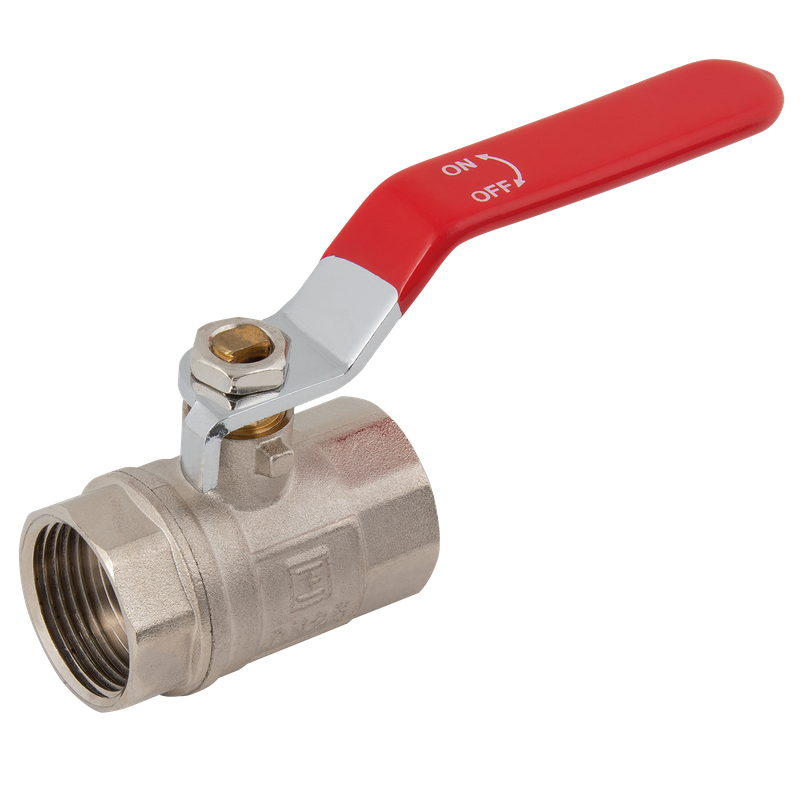 LIGHT MODEL BALL VALVE  RED