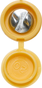 Security No. Plate Fasteners - Yellow