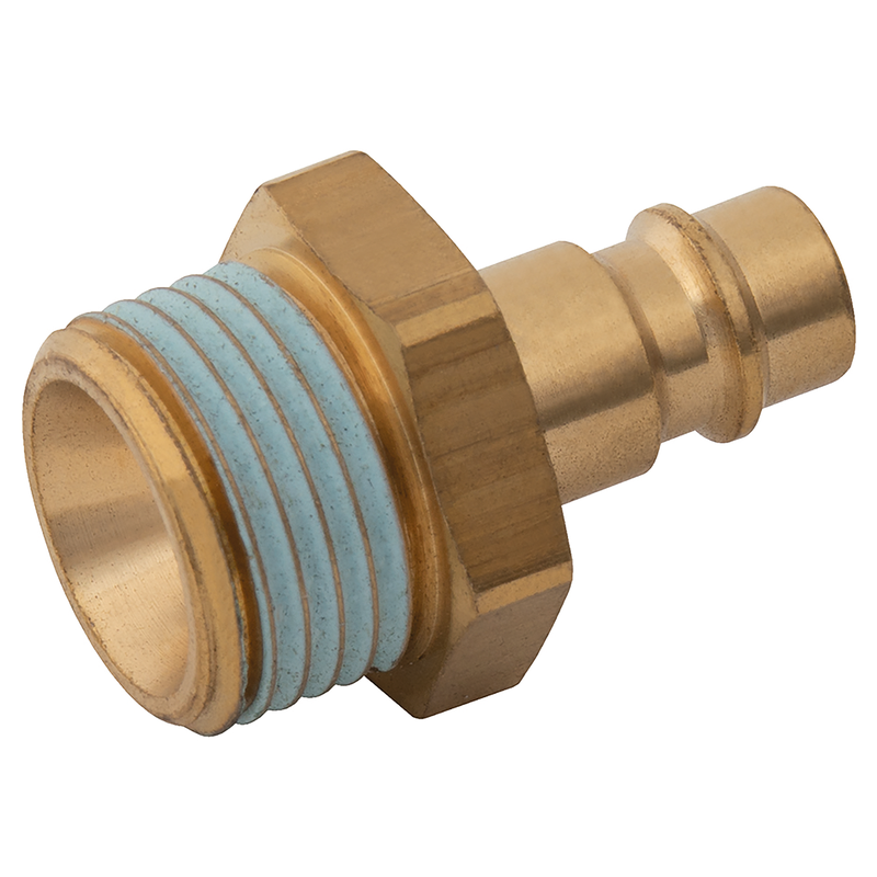 BE-25-BRASS ADAPTORS BSPPMALE