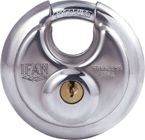 IFAM Circular Discuss Padlock 70mm