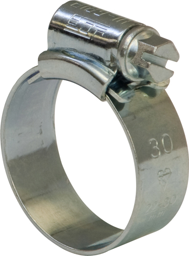 JCS Hi-Grip Hose Clips Zinc Size 25