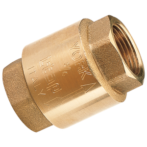 BSP FEM BRASS CHECK VALVE YORK