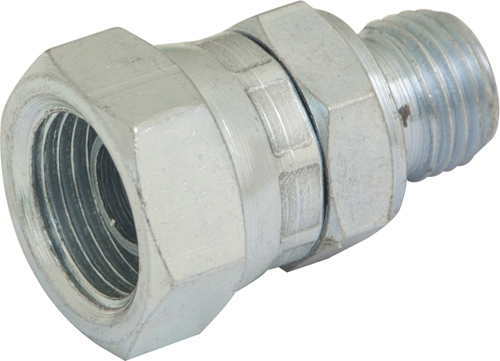 Hydraulic BSPP Swivel Adaptor M : F 1/2" : 3/4"