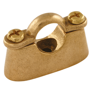 OD HOSPITAL PIPE CLIP BRASS