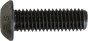 Socket Screws BLK Button Head M8 x 25mm