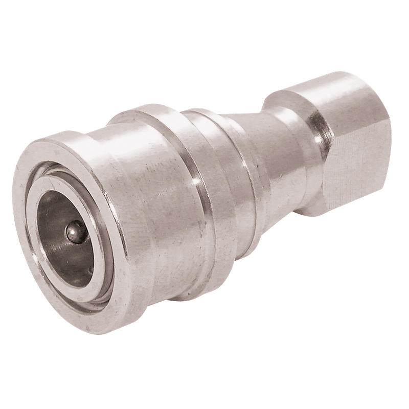 BSP FEM ISO-B COUPLING ST/ST VITON