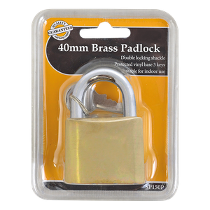 HEAVY BRASS PADLOCK