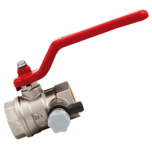 BSPP F/F FULL FLOW VALVE &DRAIN