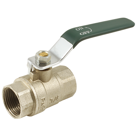 3    BSPP BALL VALVE F/F GREEN HANDLE