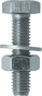 Setscrews Nuts & Washers M8