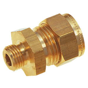 3/4 OD X 1/2 BSPP MALE STUD COUPLING