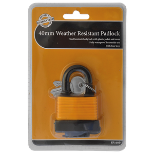 40MM WEATHER RESISTANT PADLOCK