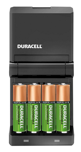 DURACELL 45min Charger c/w 2AA and 2AAA