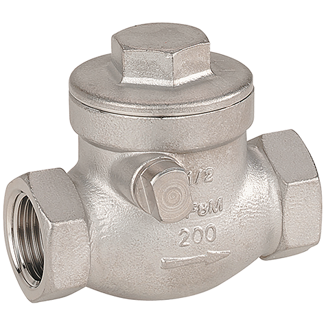 1.1/4 BSP 316 ST/ST SWING CHECK VALVE