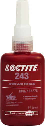 LOCTITE 243 Threadlocker 50ml bottle