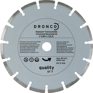 DRONCO ST Diamond Blade 125 x 22mm