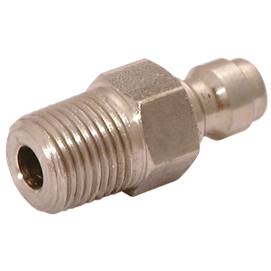 1/4 NPTF MALE PLUG ST.STEEL