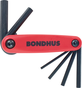 BONDHUS Fold-Up Set Metric 6-pce