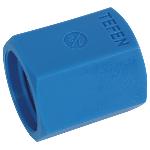 BSPT EQUAL FEMALE SOCKET BLUE