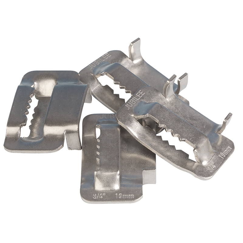 FLEXIBAND 304SS BUCKLES 25PK