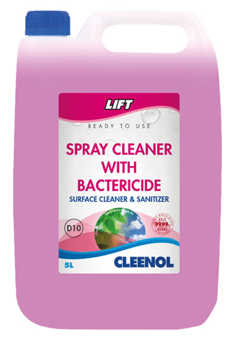 LIFT Spray Cleaner + Bactericide 5L