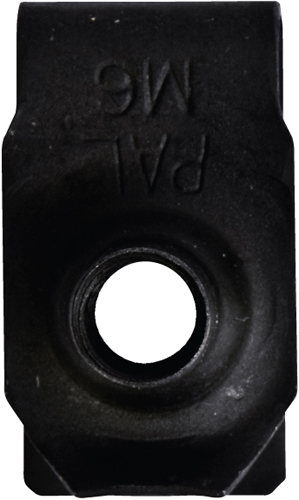 Chimney Nuts M6 Black 24 x 12mm