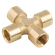 BSPP 1 FXFXFXF BRASS CROSS