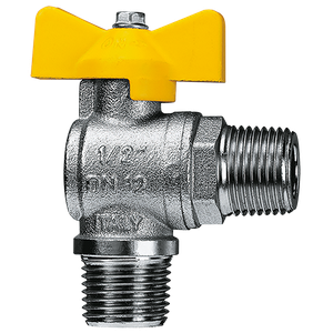 1/2 BSPP EQUAL MALE 90DEG BALL VALVE