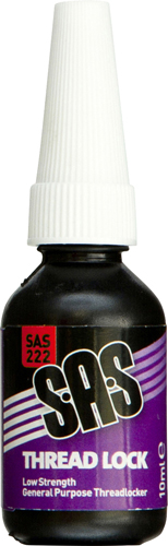 S.A.S Thread Lock Low Strength 10ml-Multipack(12)