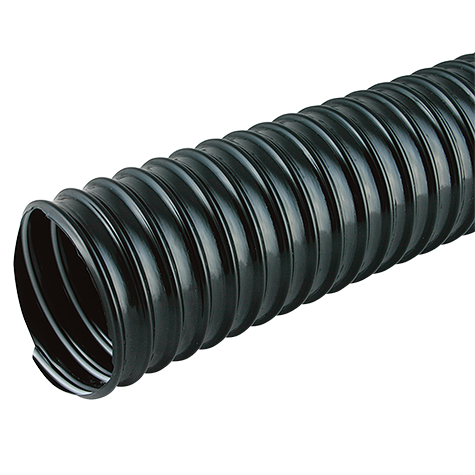 X 10M BLACK LIGHT DUTY PVC DUCTING