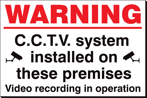 Warning CCTV In Operation 240 x 360mm Sign