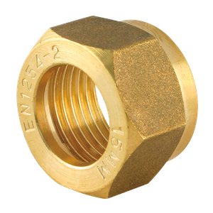 OD COMPRESSION NUT BRASS