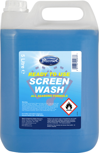 DECOSOL Ready Mix Screen Wash 5L