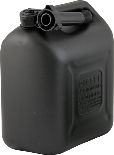 Fuel Can Diesel 10L Black