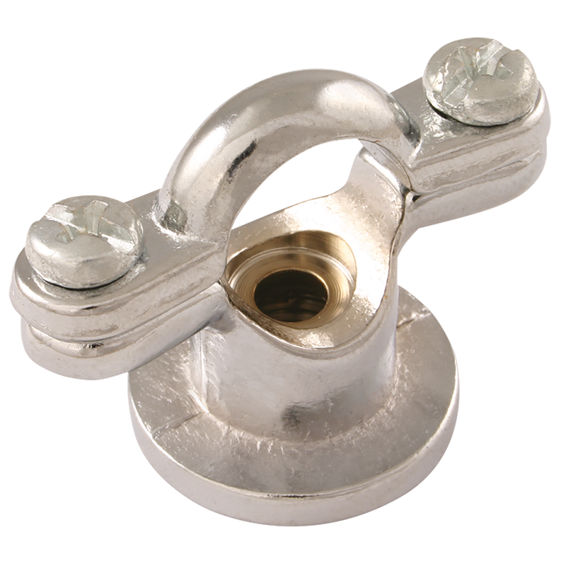 OD DUAL PURPOSE PIPE CLIP CHROME