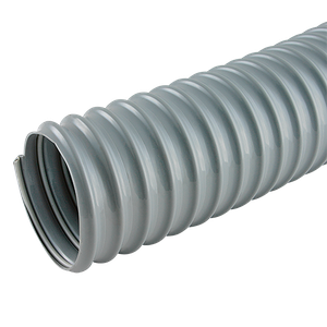 X 10M GREY MED. DUTY PVC DUCTING