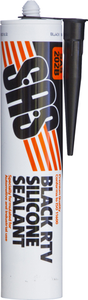 S.A.S Black RTV Silicone Sealant 300ml - Multipack(3)