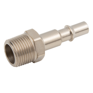 1/4 BSPT MALE PLUG STEEL NICKEL PLATED