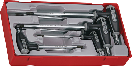 TENG Tray T-Handle Torx Driver Set 7-pce