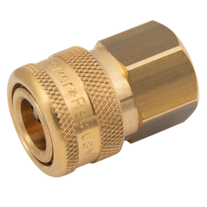 1/2 BSPP FEM  COUPLING BRASS