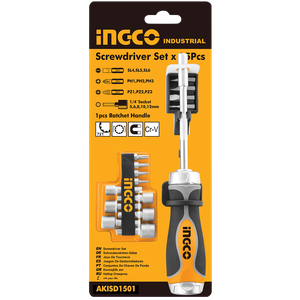 15 IN 1 RATCHET SCREWDRIVER SET