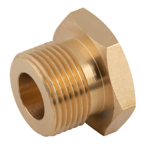 HOLLOW BRASS MALE PLUG