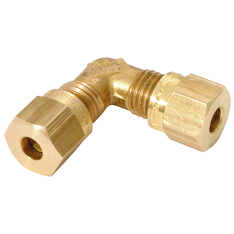 16MM OD EQUAL BRASS ELBOW